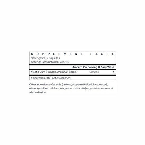 Jarrow Formulas, Mastic Gum, 500 Mg, 60 Tabs