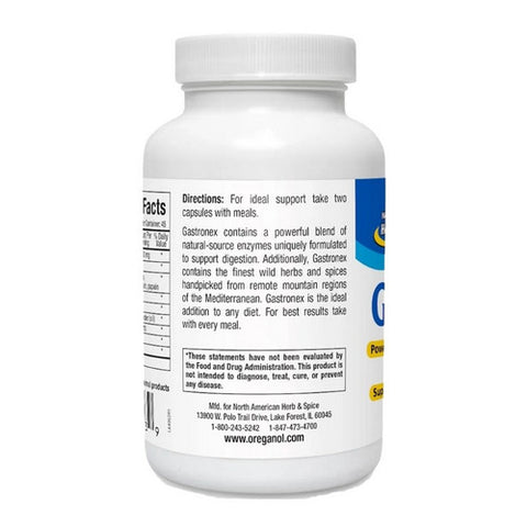 North American Herb & Spice, North American Herb And Spice Gastronex, 90 Capsules