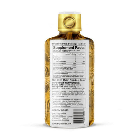 Tropical Oasis, Turmeric Curcumin 32 Day Supply, 32 Oz