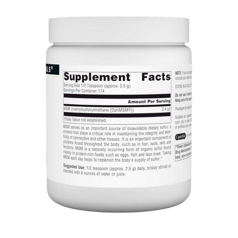 Source Naturals, MSM Powder, 16 Oz