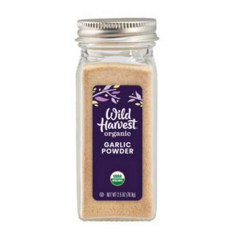 Organic Garlic Powder 2.5 Oz (Case Of 6) by Wild Harvest