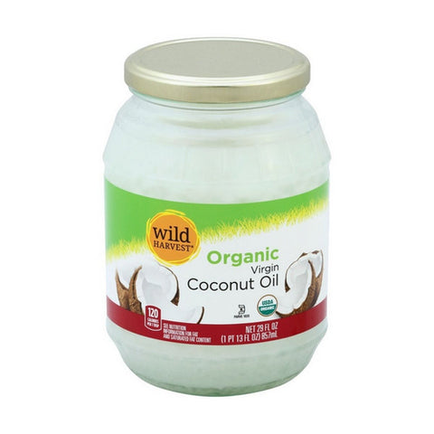 Organic Virgin Coconut Oil 29 Oz (Case Of 6) by Wild Harvest