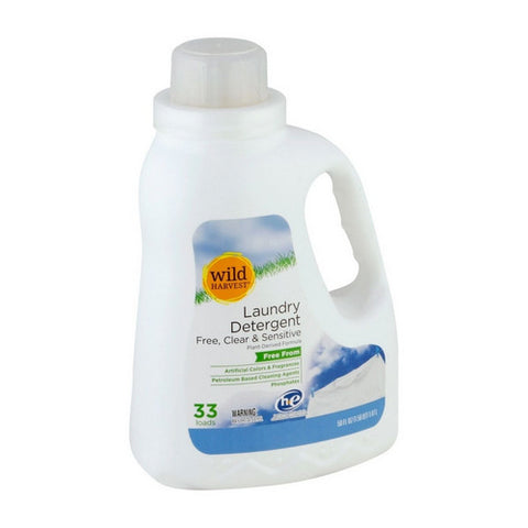Wild Harvest Laundry Detergent Free Clear And Sensitive 50 Oz (Case Of 6) by Wild Harvest