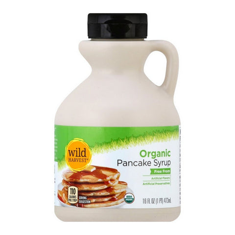 Organic Pancake Syrup 16 Oz (Case Of 6) by Wild Harvest