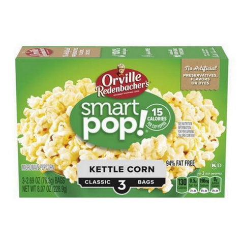 Smart Pop Kettle Corn Popping Corn 8.07 Oz (Case Of 12) by Orville Redenbacher's