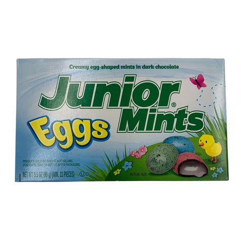 Easter Egg Creamy Mints In Pure Chocolate 3.5 Oz (Case Of 12) by Junior Mints