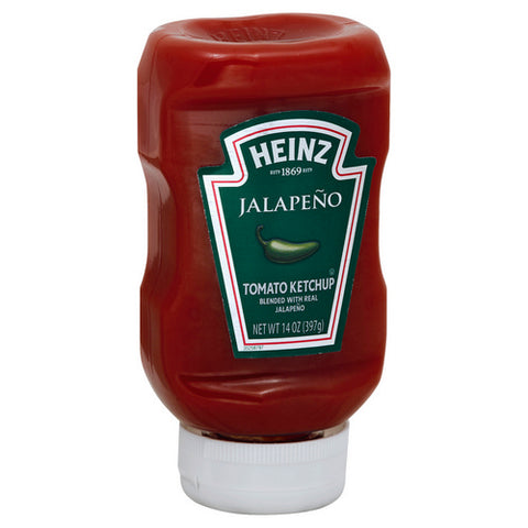 Heinz, Ketchup Jalpeno, 14 Oz (Case Of 6)