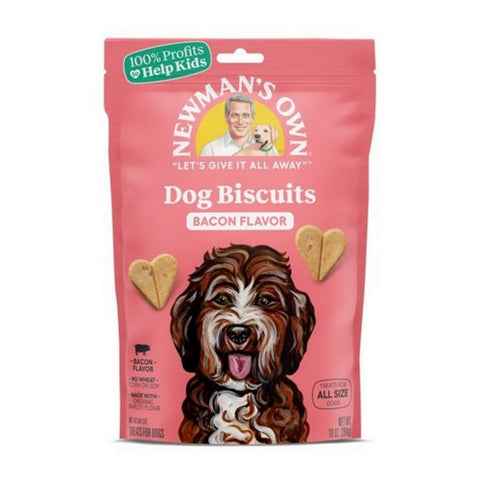 Organics Dog Treats Bacon Medium Organic 10 Oz (Case Of 6) by Newman's Own