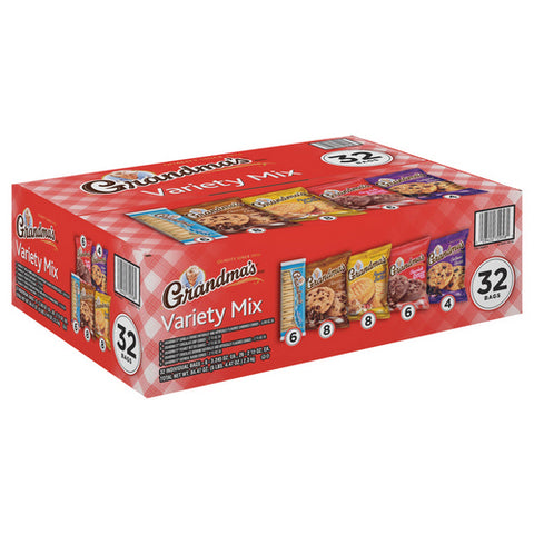 Grandmas, Cookies Variety Pack, 32 Count