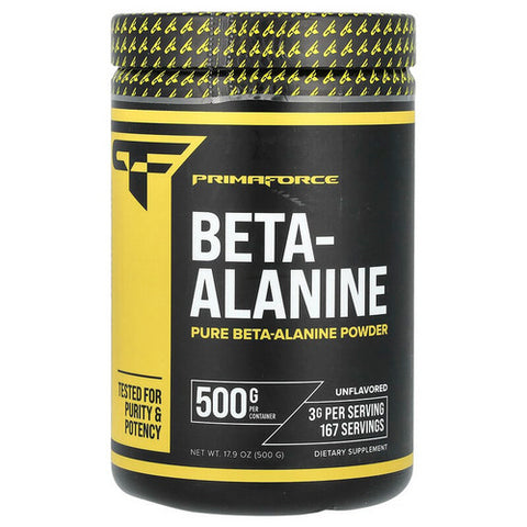 Primaforce, Beta-Alanine Powder Unflavored, 500 Grams