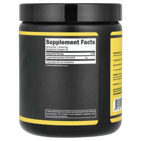 Primaforce, Creatine Monohydrate Powder Unflavored, 300 Grams