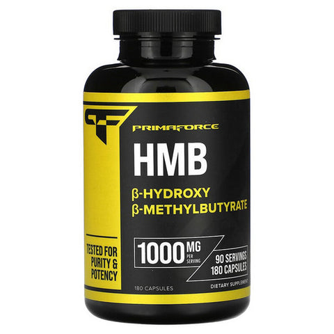 Primaforce, HMB (beta-hydroxy beta-methylbutyrate), 1,000 Mg, 180 Caps