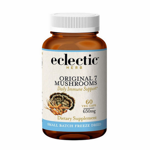 Eclectic Herb, Original 7 Mushrooms, 60 Caps
