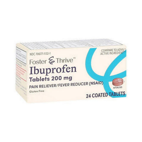 Ibuprofen Coated Tablets 24 Tabs by Foster And Thrive