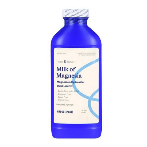 Foster And Thrive, Milk Of Magnesia Original, 16 Oz