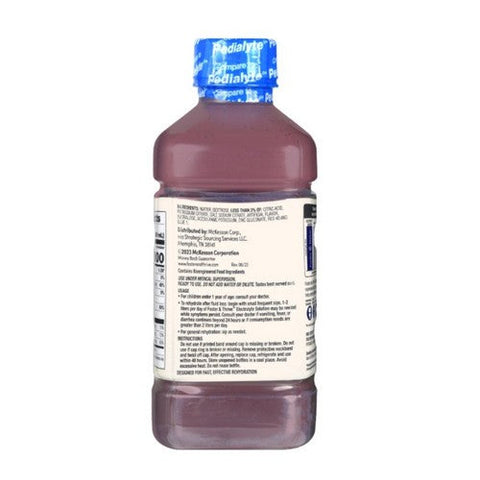 Foster And Thrive, Electrolyte Solution Grape, 33.8 Oz Foster And Thrive