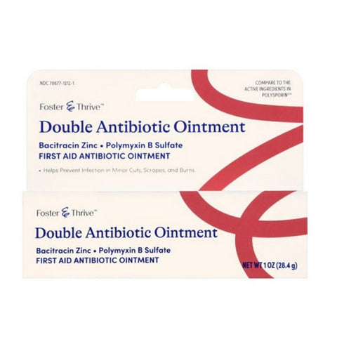 Foster And Thrive, Double Antibiotic Bacitracin Ointment, 1 Oz