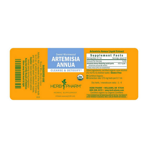 Herb Pharm, Artemisia Annua, 4 Oz Herb Pharm