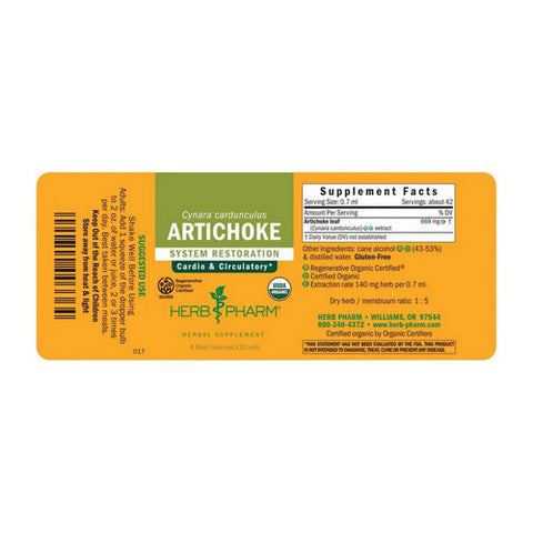Herb Pharm, Artichoke, 4 Oz