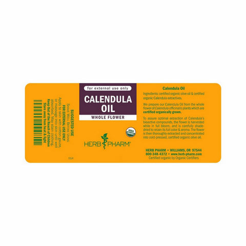 Herb Pharm, Calendula Oil, 4 Oz