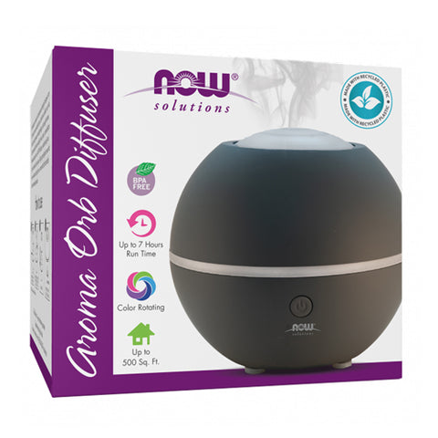 Now Foods, Aroma Orb Ultrasonic USB Oil Diffuser, 1 Count