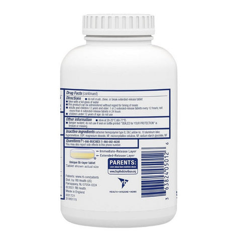 Mucinex Dm, Mucinex DM Expectorant And Cough Suppressant 12 Hour, 500 Tablets