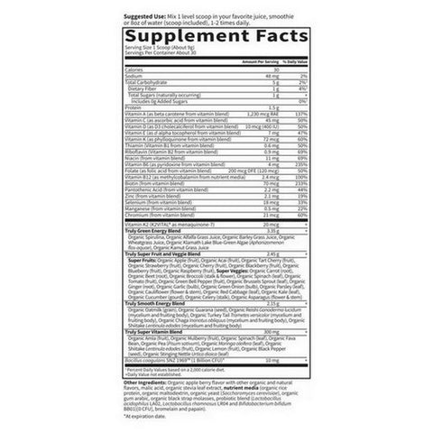 Garden of Life, Sport Organic Greens Apple Berry, 270 Grams