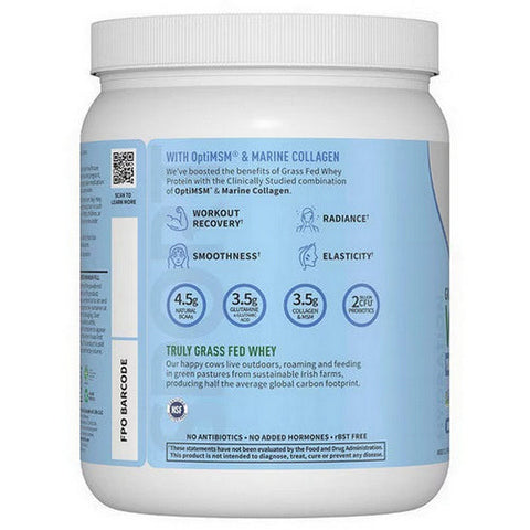 Garden of Life, Sport Grass Fed Whey Plus Skin Protein Powder, 457.5 Grams Garden of Life