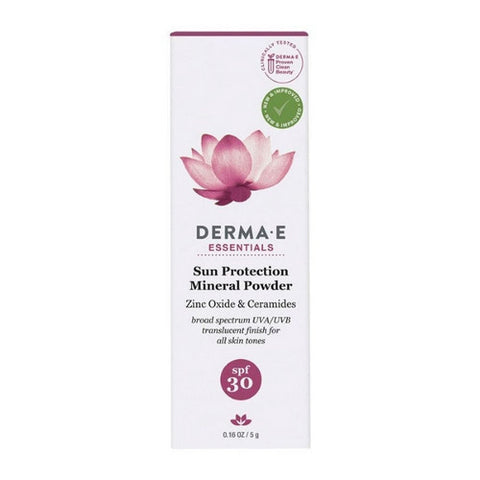 Derma e, Derma E Sun Protection Mineral Powder SPF 30, 0.16 Oz