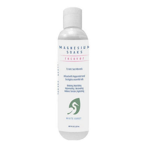 White Egret, White Egret Recovery Magnesium Soak, 8 Oz