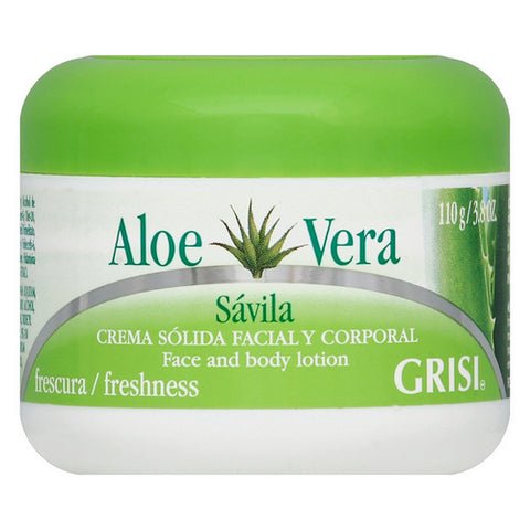 Grisi, Aloe Vera Face Cream And Body Lotion, 3.8 Oz