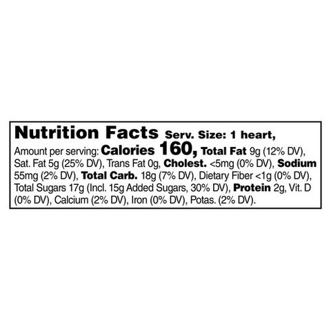 Snickers, Valentine's Day Chocolate Heart Candy Bar, 1.1 Oz (Case Of 96)