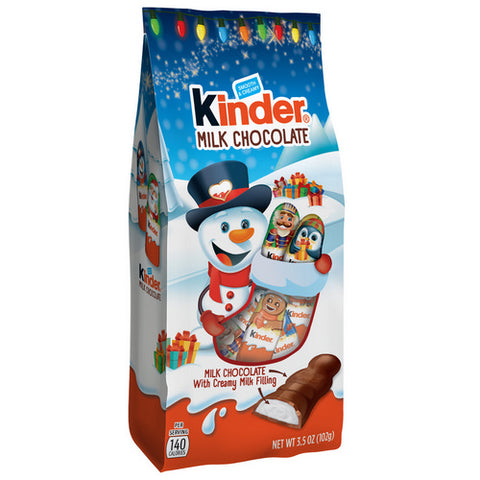 Kinders, Milk Chocolate With Creamy Milk Filling Bag, 3.5 Oz (Case Of 15)