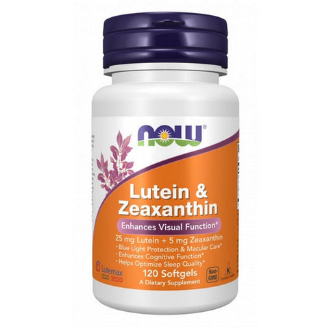 Now Foods, Lutein And Zeaxanthin, 120 Softgels