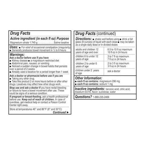 Be Health, Magnesium Citrate Cherry, 10 Oz