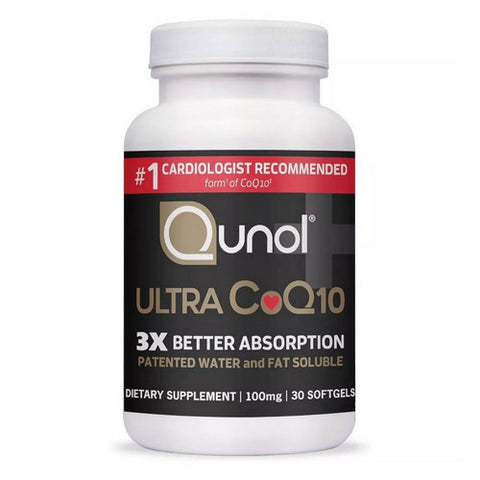 Ultra Coq10 3X Better Absorption 30 Softgels by Qunol
