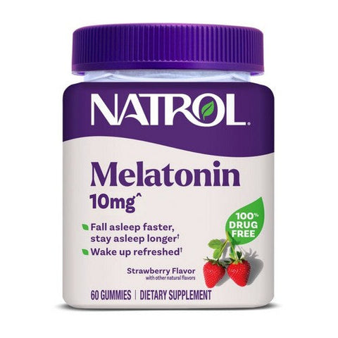 Natrol, Melatonin Gummies, 10 Mg, 60 Count Natrol