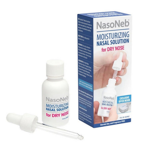 Moisturizing Nasal Solution For Dry Nose 1 Oz by Nasoneb
