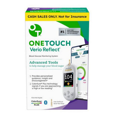 Verio Reflect Blood Glucose Meter 1 Count by Onetouch