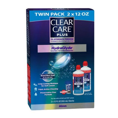 Hydraglyde Cleaning and Disinfecting Contact Lens Solution 24 Oz by Clear Care