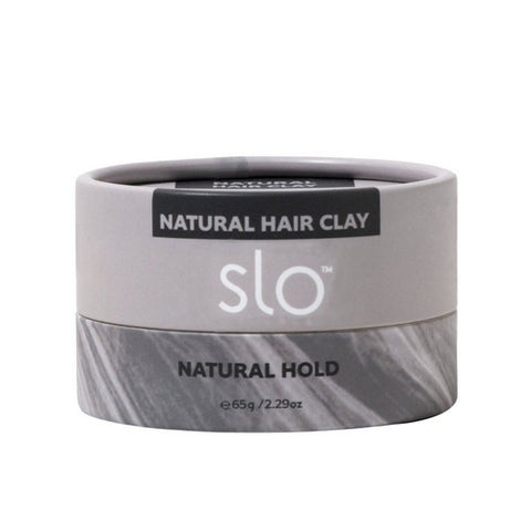 Natural Hair Clay Natural Hold 2.29 Oz by SLO