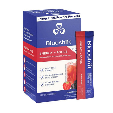 Drink Mix Energy Focus Berry 2.87 Oz by Blueshift Nutrition