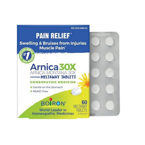 Arnica 30X For Pain Relief 60 Tablets by Boiron