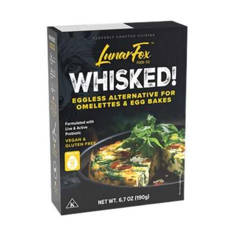 Whisked Eggless Omlettes And Egg Bakes 6.7 Oz by Lunar Fox Food