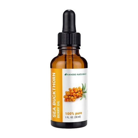 Organic Seabuckthorn Fruit Oil 1 Oz by Vando Naturals