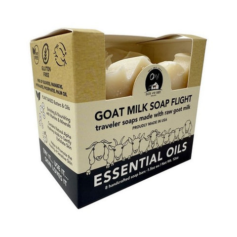 Goat Milk Traveler Soap Flight Essential Oils 8 Oz by O MY!