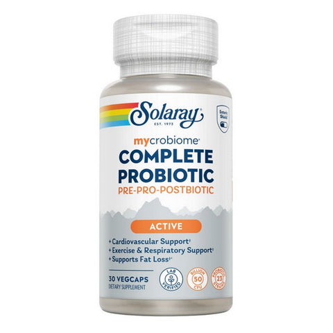 Mycrobiome Complete Probiotic Active 30 Veg Caps by Solaray