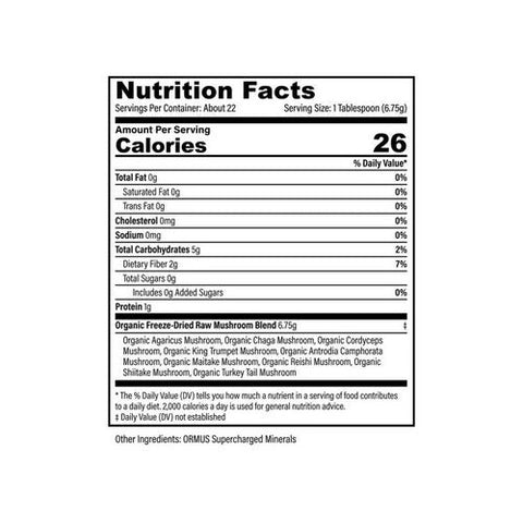 Global Healing Center, Mushroom Blend, 5.3 Oz Global Healing Center