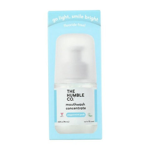 The Humble Co, Mouthwash Concentrate Peppermint, 3.25 Oz The Humble Co