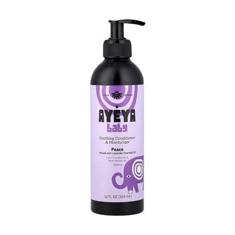 Ayeya, Peace Baby 2-In-1 Conditioner And Moisturizer, 12 Oz Ayeya